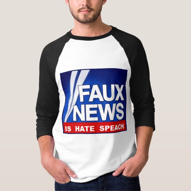 FauxNews T-Shirt (Vorderseite)