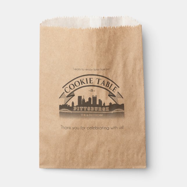 Favor Bags Geschenktütchen (Vorderseite)