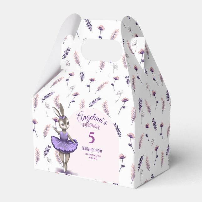 Favor Box BIRTHDAY Geschenkschachtel (Vorderseite)