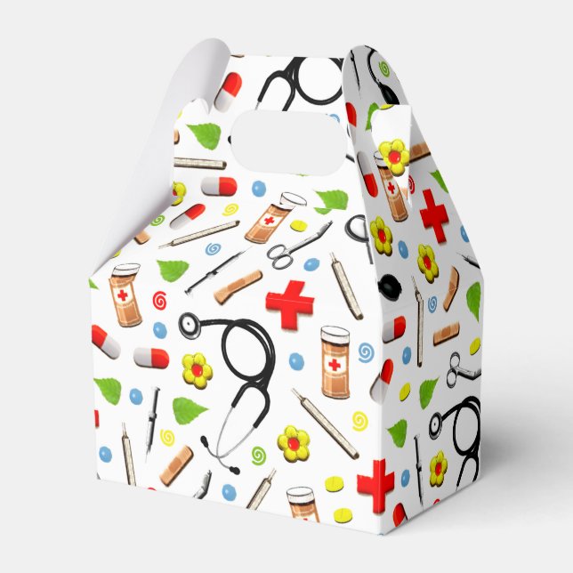 Favor Box für Krankenpflege Geschenkschachtel (Vorderseite)