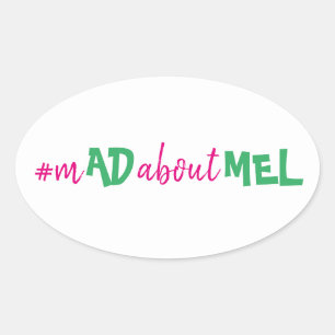 Favor Box Hashtag Bachelorette Stickers