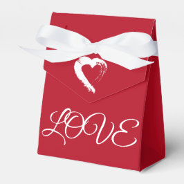 Favor Box Moon Heart Geschenkschachtel