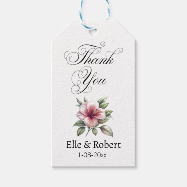 Favor Gift Tag Geschenkanhänger (Vorderseite)