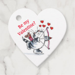 Favor Tag - Sei mein Valentine? Geschenkanhänger
