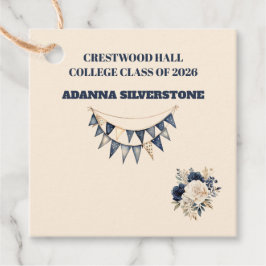 Favor Tags-Editable Grad Keepsakes Favor Tags Geschenkanhänger