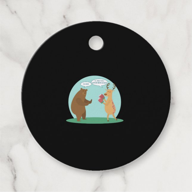 Favor Tags Geschenkanhänger (Vorderseite)