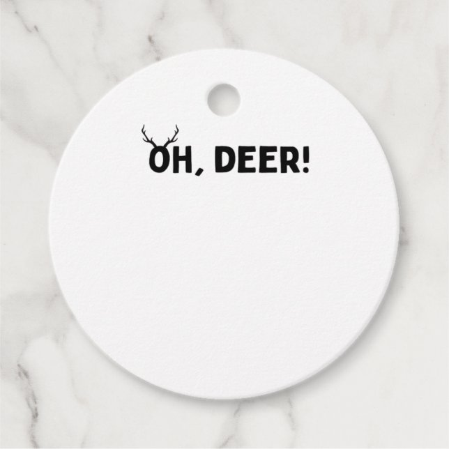 Favor Tags Geschenkanhänger (Vorderseite)