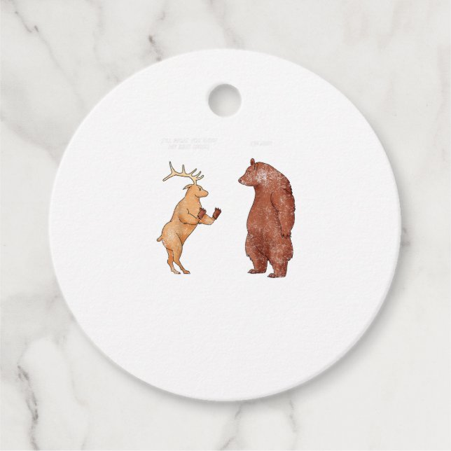 Favor Tags Geschenkanhänger (Vorderseite)