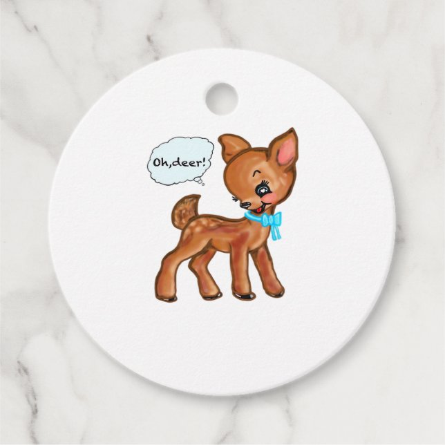 Favor Tags Geschenkanhänger (Vorderseite)