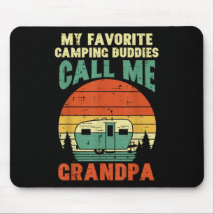 Favorit Camping Buddies Opa Retro Großvater Mousepad