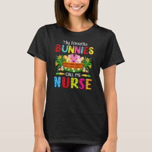 Favorite Bunnies Oaster Scrubs ER NICU PICU CNL T-Shirt
