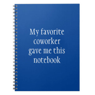 Favorite Coworker gab mir das Notizblock