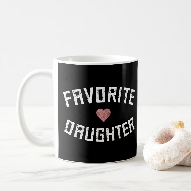 Favorite Daughter Family Wiedersehen Daughter Funn Kaffeetasse (Mit Donut)