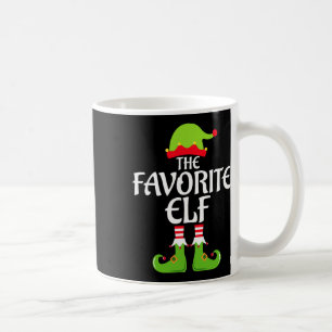 Favorite Elf Matching Family Group Weihnachts-Part Kaffeetasse