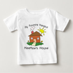 Favorite Hangout MeeMaw's House Baby T-shirt
