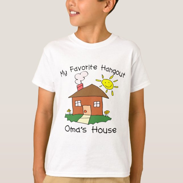 Favorite Hangout Omas Haus T-Shirt (Vorderseite)