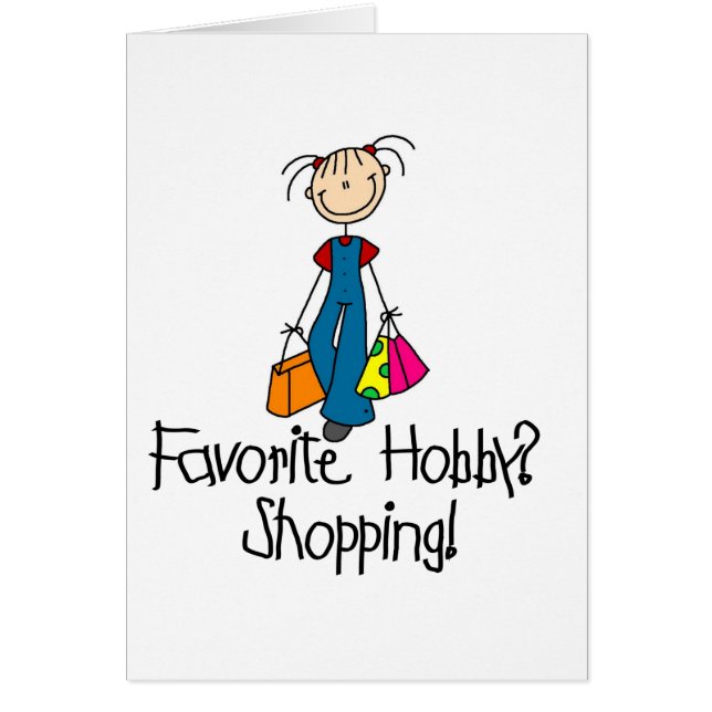 Favorite Hobby Shopping Card (Vorne)