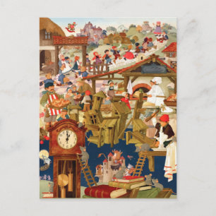 Favorite Kinderzimmer Rhymes Postkarte