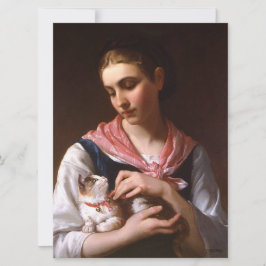 Favorite Kitten (von Émile Munier) Karte