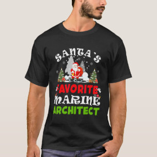 Favorite Marine Architecture Weihnachten T-Shirt
