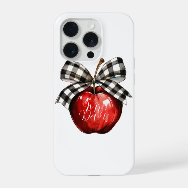 Favorite Teacher iPhone 15 Pro Case iPhone Hülle (Rückseite)