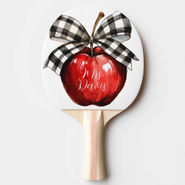 Favorite Teacher Ping Pong Paddle Tischtennis Schläger (Vorderseite)