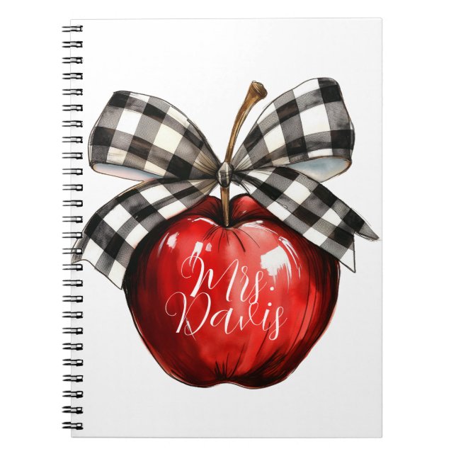 Favorite Teacher Spiral Photo Notebook Notizblock (Vorderseite)