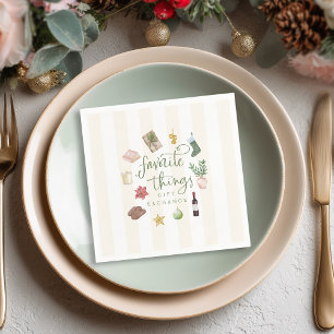 Favorite Things Geschenk Austausch Weihnachts-Part Serviette