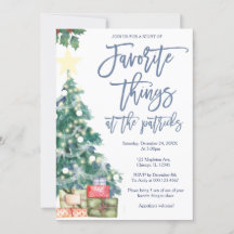 Favorite Things Party Weihnachten Party