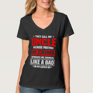 Favorite Uncle They Call Me Uncle Best Uncle 2 T-Shirt