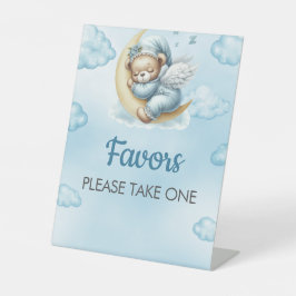 Favoriten Baby Dusche Oh Baby Teddy Bär Sockelschild