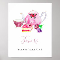 Favoriten Brautparty Tee Party Rosa Wasserfarbe