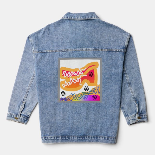 Favoriten Jeansjacke (Rückseite)