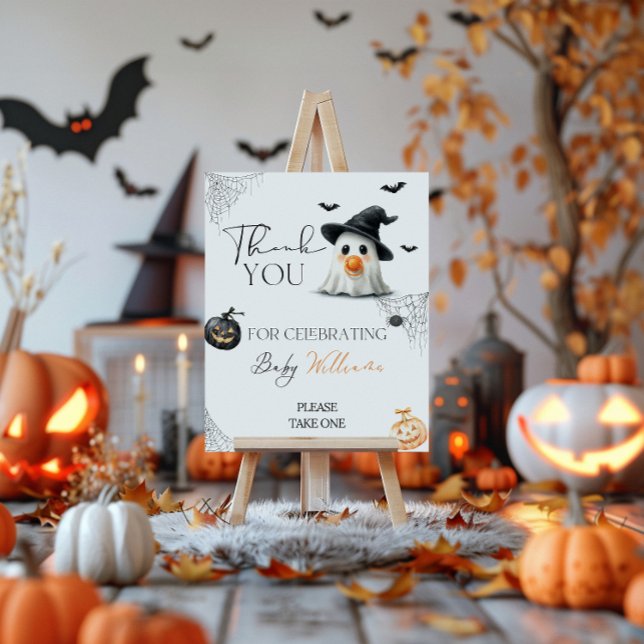 Favoriten Little Boo Baby Shower Halloween Poster (Von Creator hochgeladen)