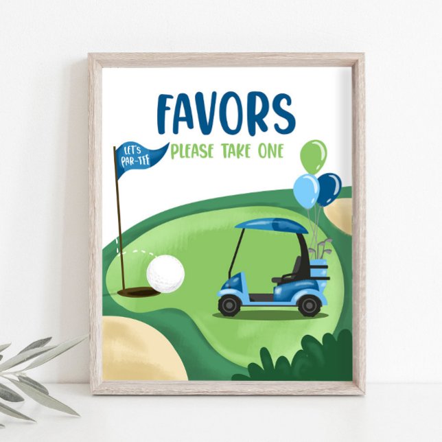 Favoriten Vielen Dank Golf Par-T-Shirt Boy Birthda Poster (Von Creator hochgeladen)