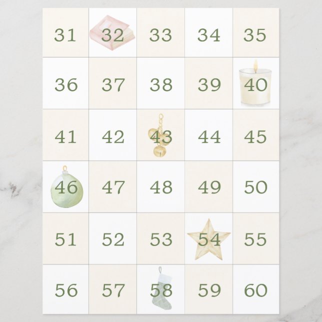 Favoritenangelegenheiten Geschenkbörse Gäste 31-60 (Vorderseite)