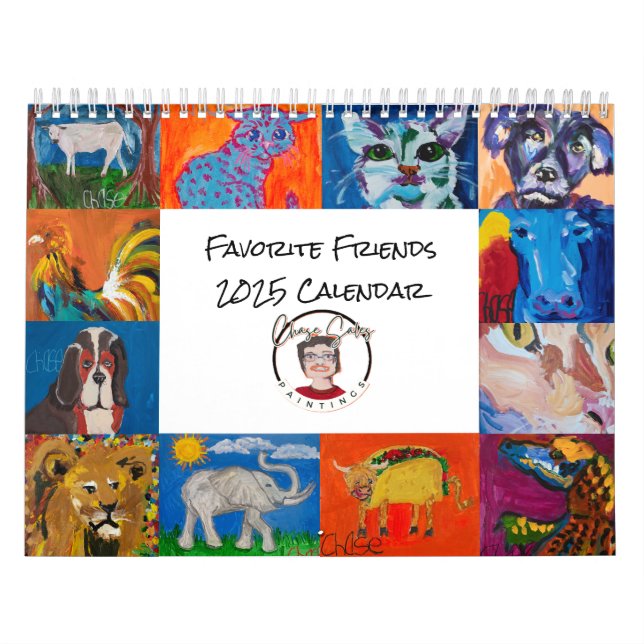 Favoritenkalender 2025 kalender (Titelbild)