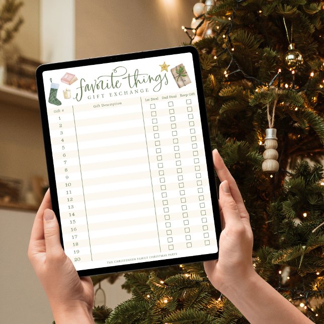 Favoritenklänge Geschenk Exchange Tracker Download Poster (Von Creator hochgeladen)