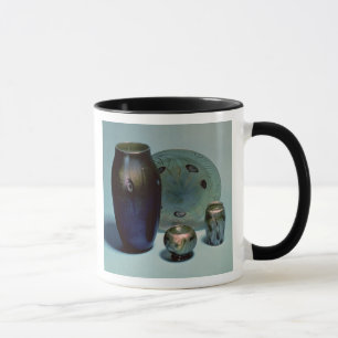 Favrile Platte und Vasen Tiffanys Tasse