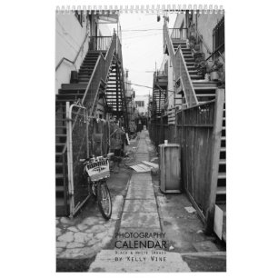 Favulous B&W Foto-Kalender - Kelly-Wein Kalender
