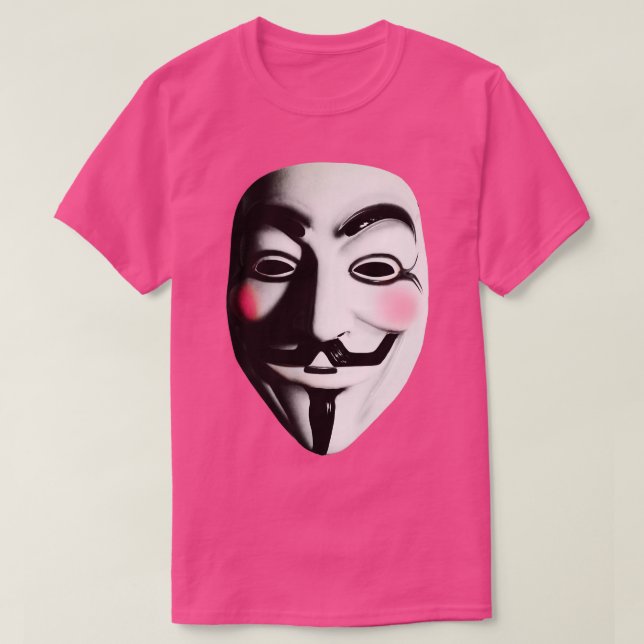Fawkes Mask T-Shirt (Design vorne)