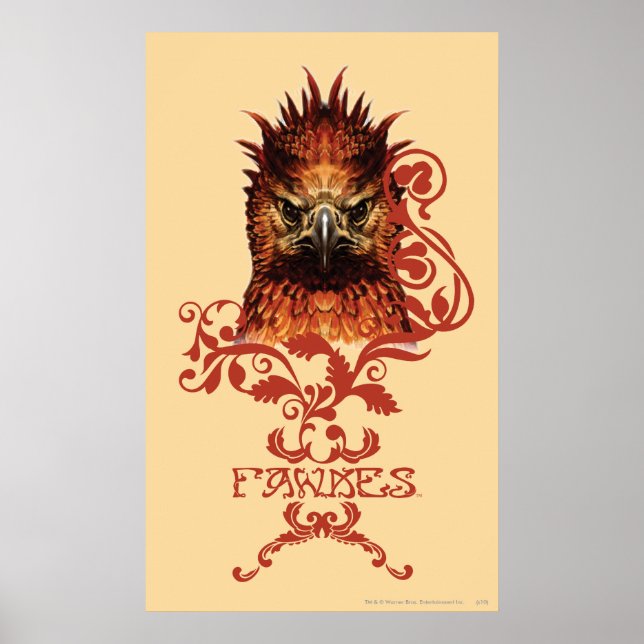 Fawkes Staring Poster (Vorne)