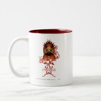 Fawkes Staring Zweifarbige Tasse