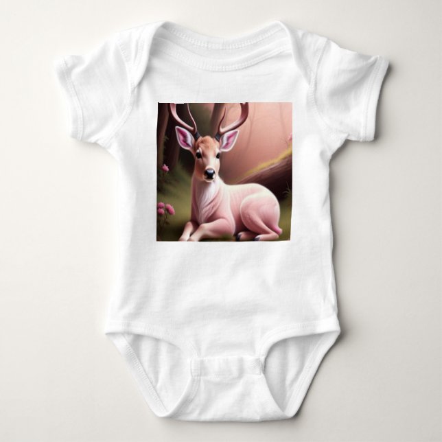Fawn Baby Strampler (Vorderseite)