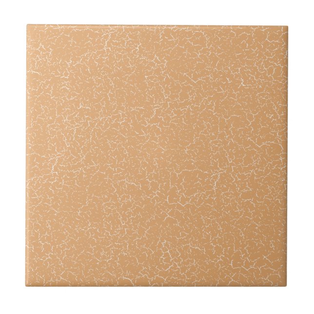 Fawn Beige Tan Brown Crackle Glaze Solide Farbe Fliese (Vorderseite)