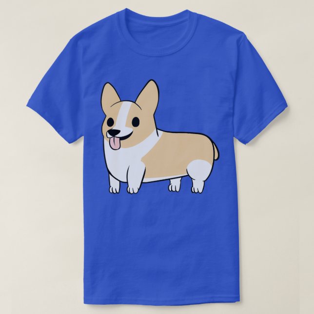 Fawn Corgi T-Shirt (Design vorne)