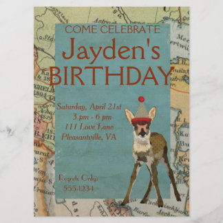 FAWN EXPLORE GEBURTSTAGLICHE EINLADUNG