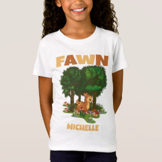 FAWN FUNNY NIEDLICHE FARBKINDER T-Shirt