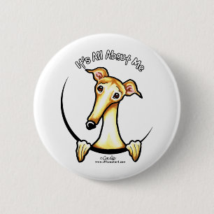 Fawn Greyhound IAAM Button