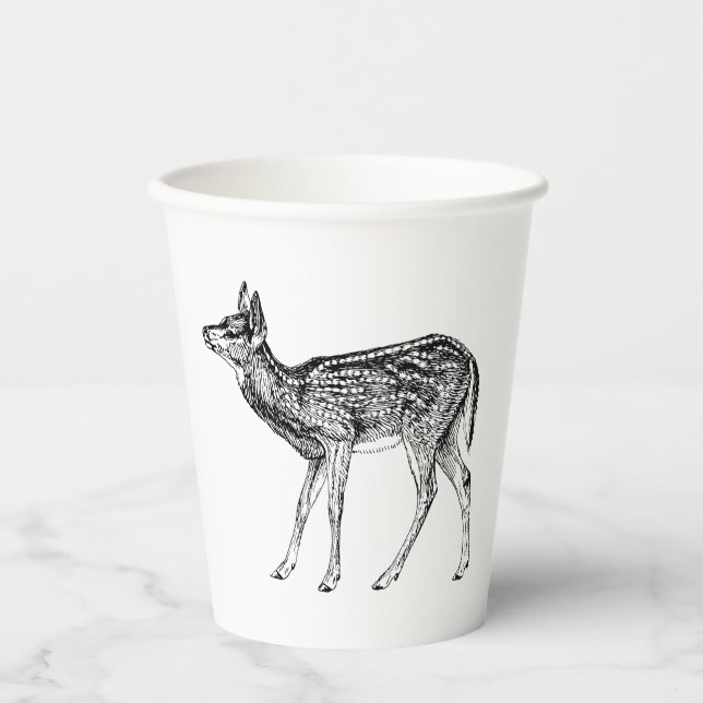 Fawn Pappbecher (Vorderseite)
